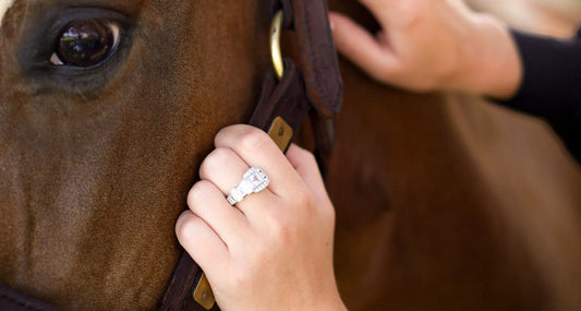 Embrace Equestrian Elegance with Kelly Herd's Lab Grown Diamond Jewelry