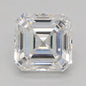 0.50ct Asscher Lab Grown Diamond (Colour D, Clarity VVS2, Cut EX, IGI Certified)