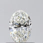 0.50ct Oval Natural Diamond (Colour J, Clarity VS1, GIA Certified)