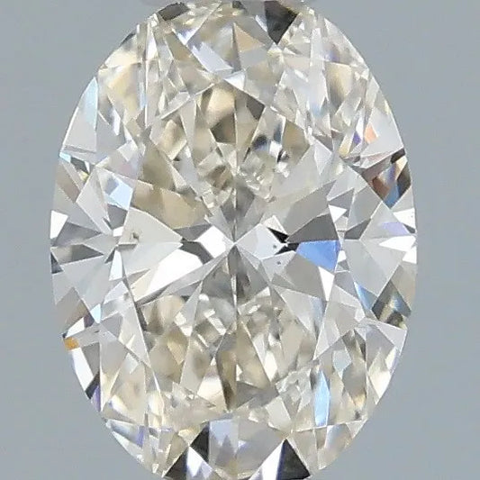0.50ct Oval Natural Diamond (Colour J, Clarity VS2, Cut VG, IGI Certified)