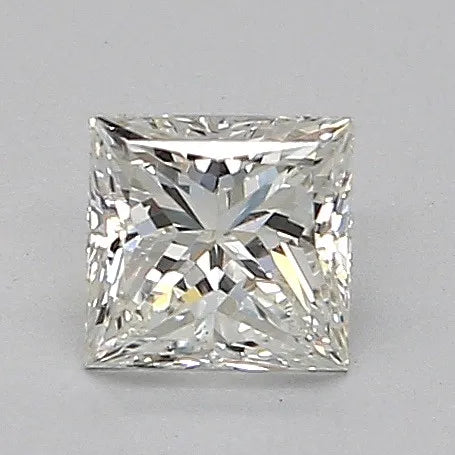 0.50ct Princess Natural Diamond (Colour I, Clarity VS2, GIA Certified)