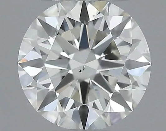 0.50ct Round Natural Diamond (Colour J, Clarity VS2, Cut EX, IGI Certified)