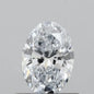 0.53ct Oval Lab Grown Diamond (Colour J, Clarity VVS2, IGI Certified)