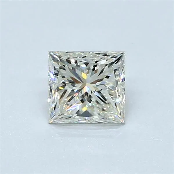 0.56ct Princess Natural Diamond (Colour J, Clarity VS1, GIA Certified)