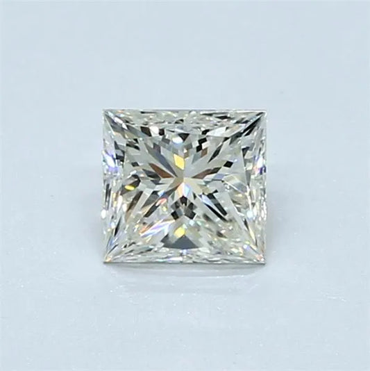 0.56ct Princess Natural Diamond (Colour J, Clarity VS1, GIA Certified)
