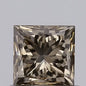 0.64ct Princess Lab Grown Diamond (Colour Fancy Light Gray Brown, Clarity VS1, IGI Certified)