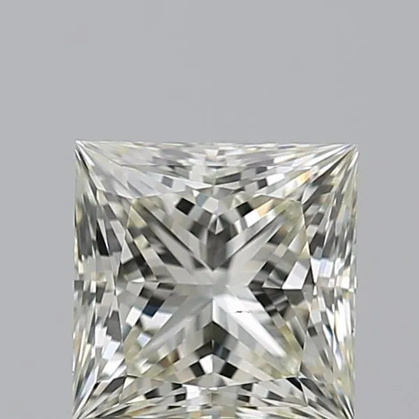 1.02ct Princess Natural Diamond (Colour J, Clarity VS2, Cut VG, IGI Certified)