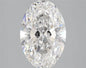 1.58ct Oval Lab Grown Diamond (Colour E, Clarity VVS2, IGI Certified)