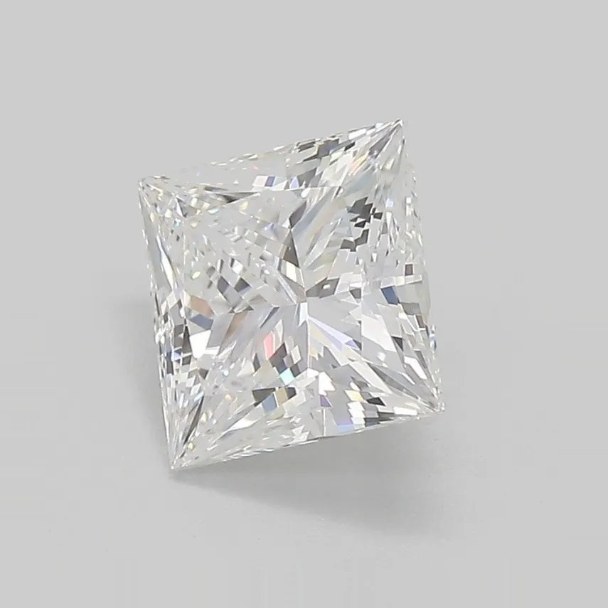 2.05ct Princess Lab Grown Diamond (Colour E, Clarity VVS2, IGI Certified)