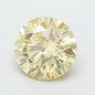 2.58ct Round Lab Grown Diamond (Colour Fancy Yellow, Clarity VS1, Cut ID, IGI Certified)