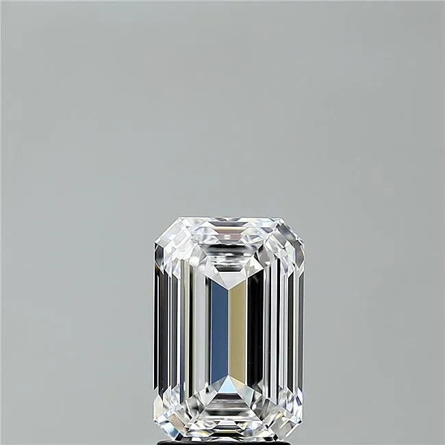 3.00ct Emerald Lab Grown Diamond (Colour D, Clarity VVS1, IGI Certified)
