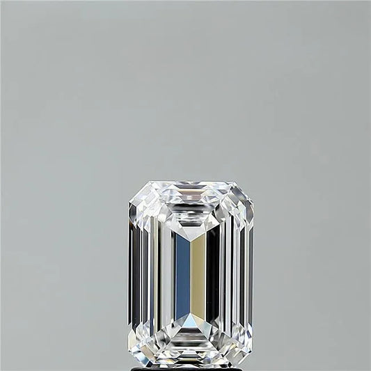3.00ct Emerald Lab Grown Diamond (Colour D, Clarity VVS1, IGI Certified)