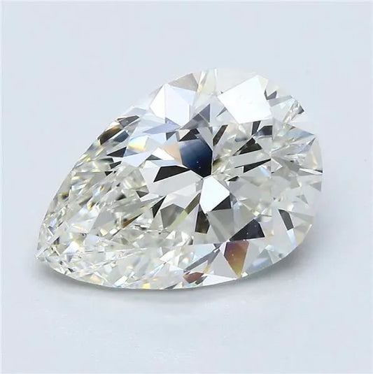 4.05ct Pear Natural Diamond (Colour J, Clarity VS1, GIA Certified)