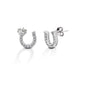 Kelly Herd Studded Horseshoe Earrings
