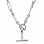 Kelly Herd Brass Paper Clip Toggle Necklace