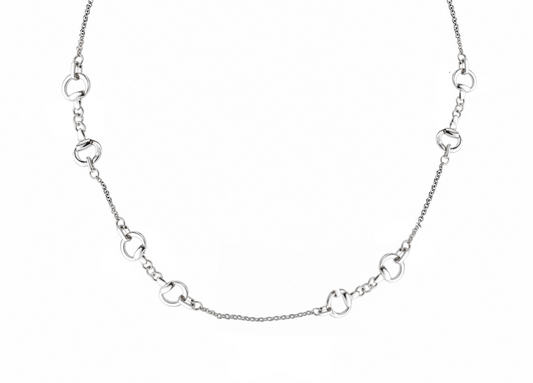 Kelly Herd Long Snaffle Bit Necklace