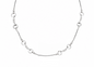 Kelly Herd Brass Long Silver Snaffle Bit Necklace