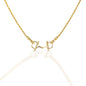 Kelly Herd D-Bit Necklace in Gold
