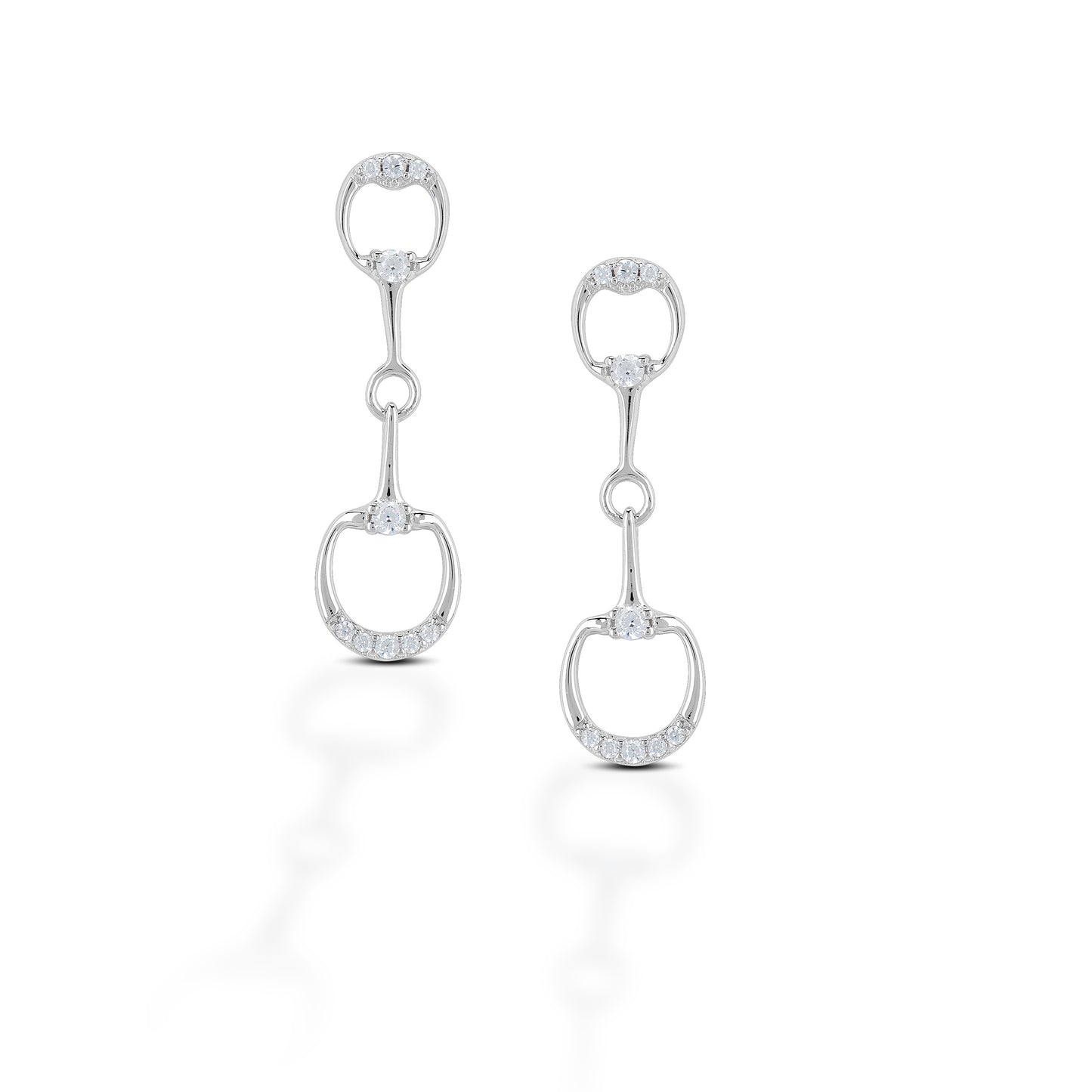 Kelly Herd Diamond Bit Dangle Earrings