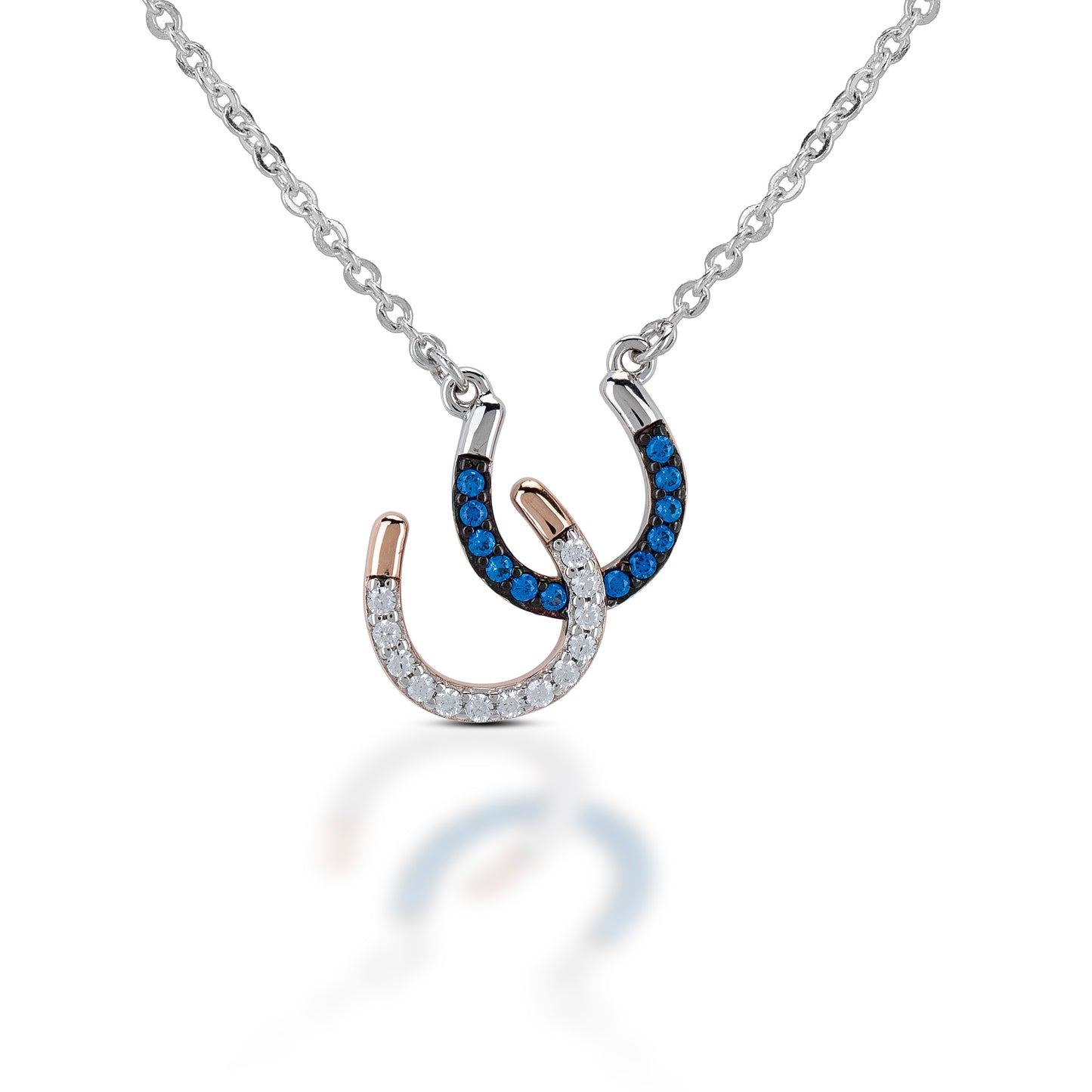 Kelly Herd Double Horseshoe Necklace