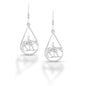 Kelly Herd Horse and Rider Drop Earrings