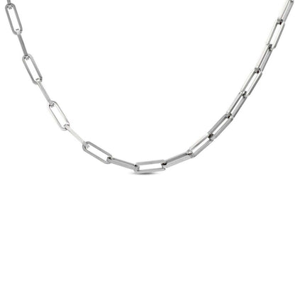 Kelly Herd Flat Long Adjustable Link Necklace