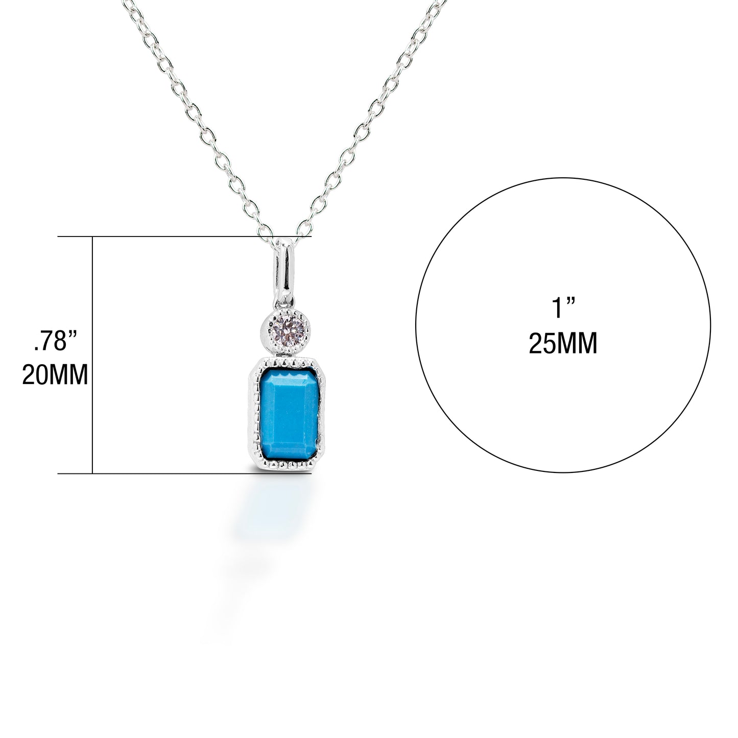 Kelly Herd Turquoise Pendant