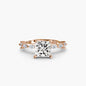 Solitaire with Eternity Pavé