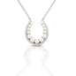 Kelly Herd Pearl Studded Horseshoe Necklace