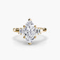 Baguette Accent Solitaire