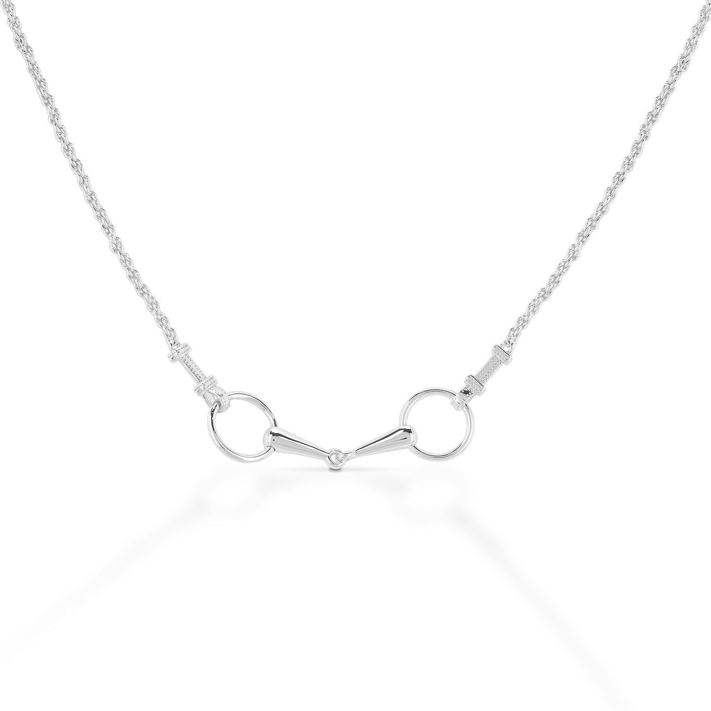 Kelly Herd Round Bit Necklace