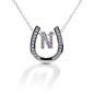 Kelly Herd Horseshoe Initial Necklace