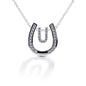 Kelly Herd Horseshoe Initial Necklace