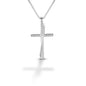 Kelly Herd Black Small Cross Pendant Necklace