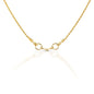 Kelly Herd Snaffle Bit Necklace in Gold