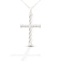 Kelly Herd Twisted Cross Pendant Necklace