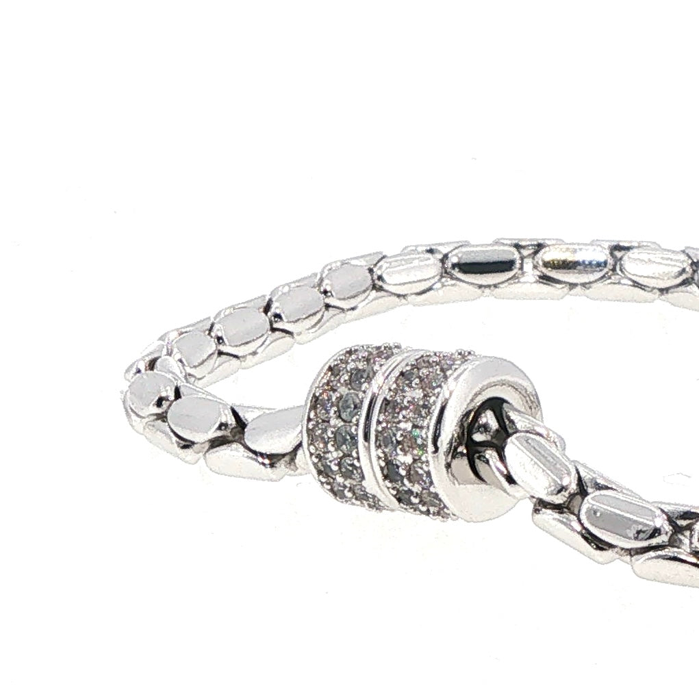 Kelly Herd Brass Barrel Bracelet