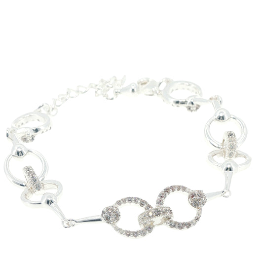 Kelly Herd Brass Snaffle Bit Bracelet