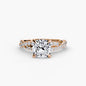 The Twisted Pavé Solitaire