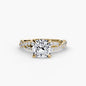 The Twisted Pavé Solitaire