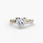 The Twisted Pavé Solitaire