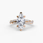 The Twisted Pavé Solitaire
