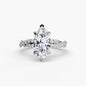 The Twisted Pavé Solitaire