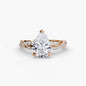 The Twisted Pavé Solitaire