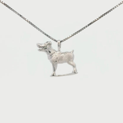 Kelly Herd Jack Russell Necklace - Sterling Silver