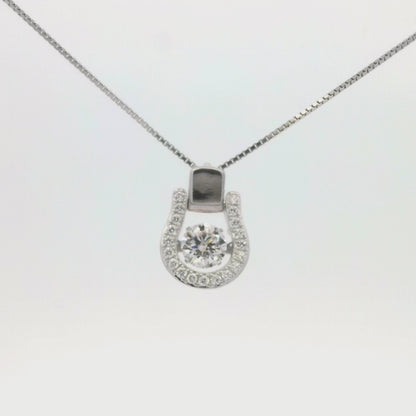 Kelly Herd Dancing Stirrup Necklace - Sterling Silver