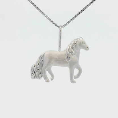 Kelly Herd Paso Fino Pendant - Sterling Silver