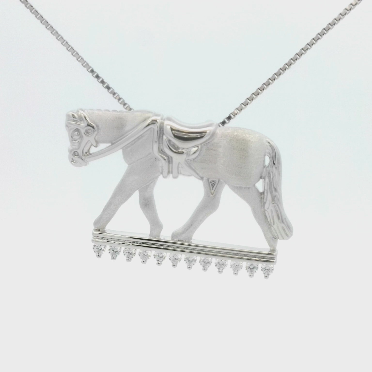 Kelly Herd English Horse Necklace - Sterling Silver – Kelly Herd J