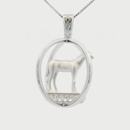 Kelly Herd Large World Trophy Necklace - Sterling Silver
