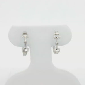 Kelly Herd Bit Earrings - Sterling Silver